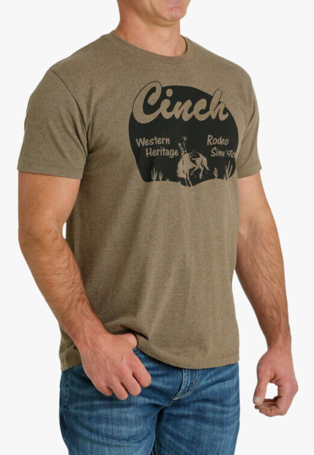 Cinch Mens Basic T-Shirt