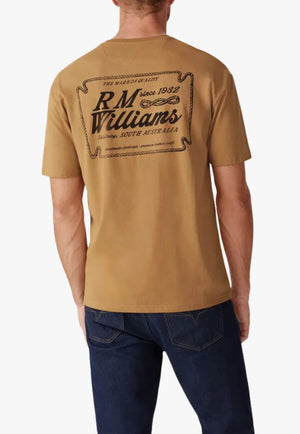 R.M. Williams Mens Mark Of Quality T-Shirt