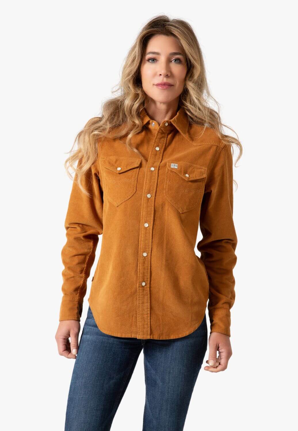 Kimes Ranch Womens Dixon Cordaroy Long Sleeve Shirt