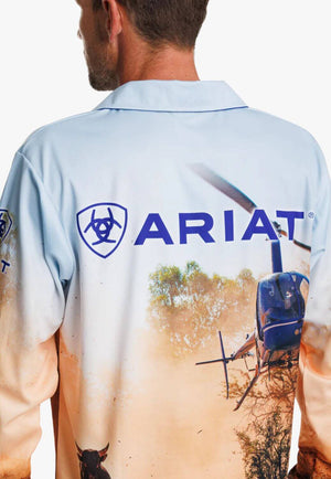 Ariat Adults Helimuster Fishing Shirt