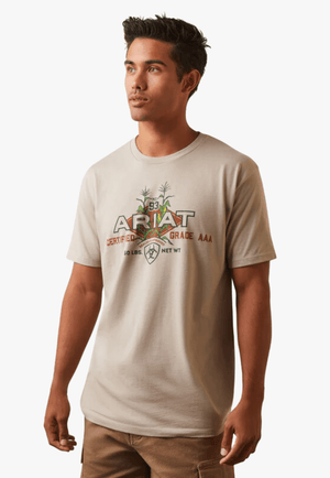 Ariat CLOTHING-MensT-Shirts Ariat Mens Hybrid Seed T-Shirt