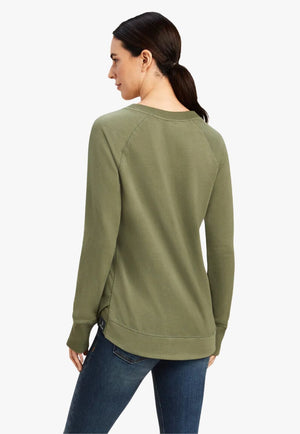 Ariat CLOTHING-Womens Pullovers Ariat Womens Benicia Pullover Crew