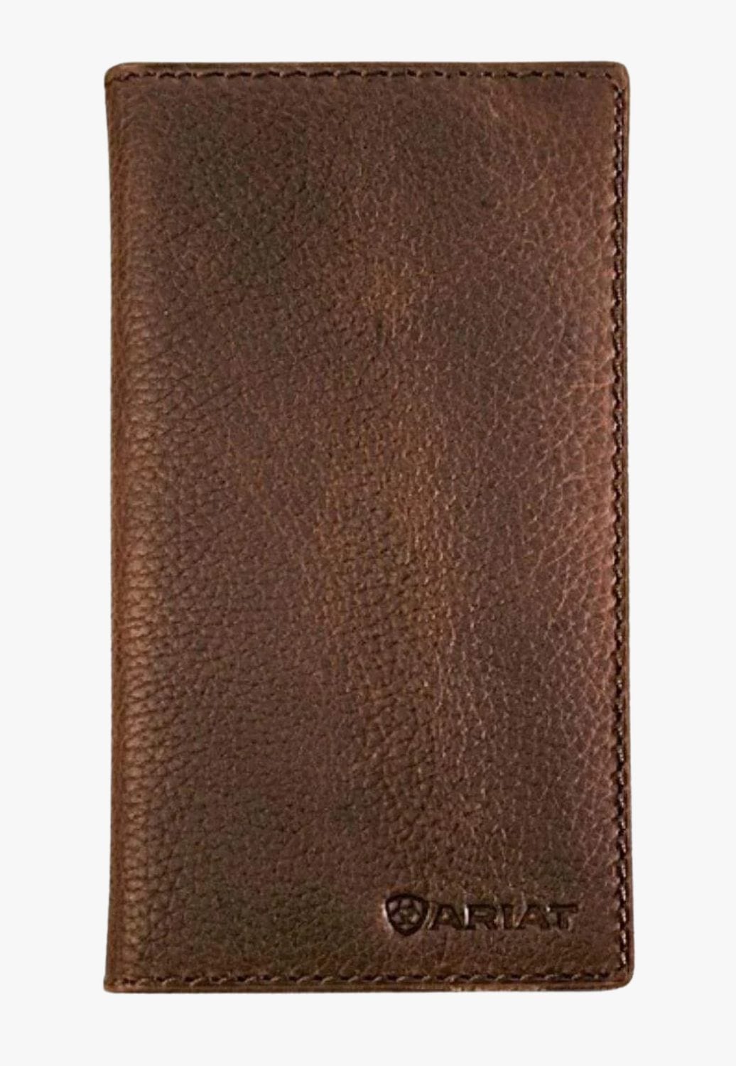 Ariat ACCESSORIES-Mens Wallets Distressed Brown Ariat Mens Rodeo Wallet