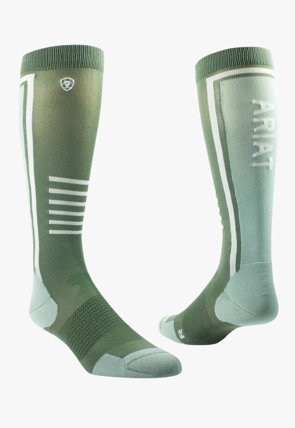 Ariat ACCESSORIES-Socks OSFA / Green Ariat TEK Slimline Performance Sock