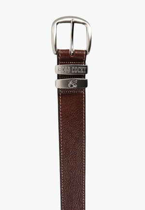 Boss Cocky CLOTHING-Mens Belts & Braces Boss Cocky Muster Stitched Belt