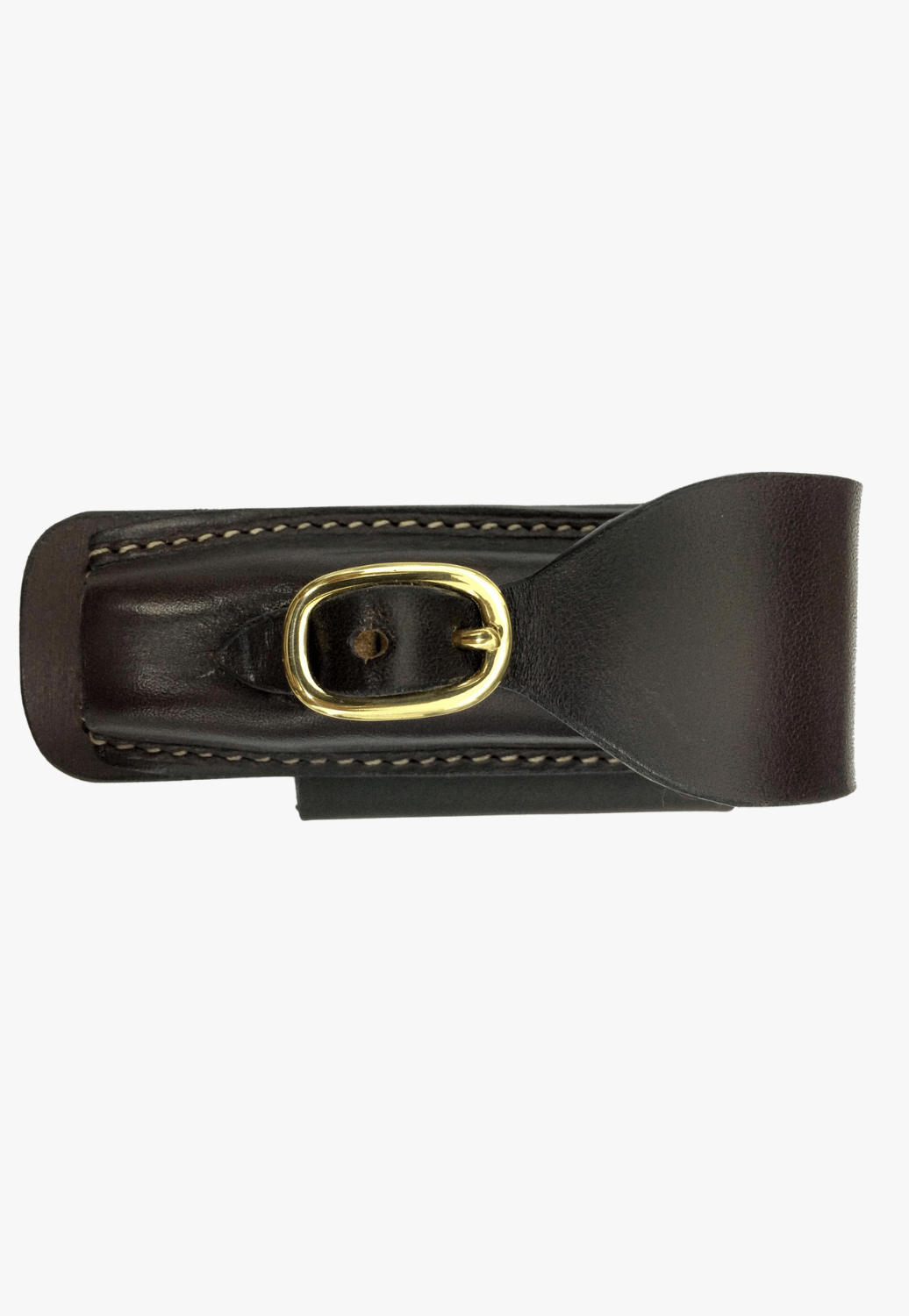 Boss Cocky CLOTHING-Mens Belts & Braces Brown Boss Cocky Knife Pouch Side Lay Buckle