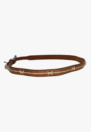 Brighton ACCESSORIES-Hat Bands OS / Tan Justin Fenced In Hatband