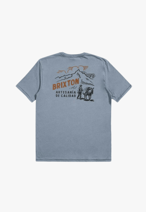 Brixton HATS - Felt Brixton Mens Harvester T-Shirt
