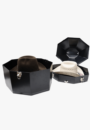 Hammer Plastics ACCESSORIES-General Black Hammer Plastics Double Western Hat Carrier