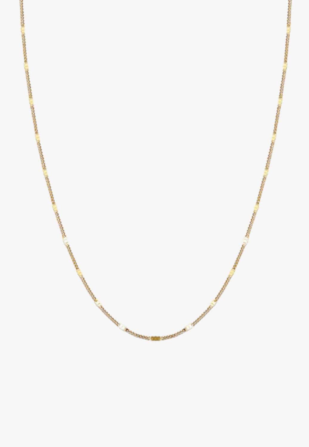 Lalume ACCESSORIES-Jewellery Gold Lalume Twilp Necklace