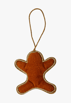 Myra Bag ACCESSORIES-General Multi Myra Bag Dancing Gingerbread Man Christmas Ornament