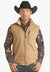 Powder River CLOTHING-Mens Vests Powder River Mens Brushed Cotton Canvas Vest
