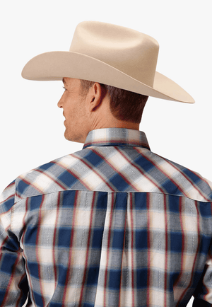 Roper CLOTHING-Mens Long Sleeve Shirts Roper Mens West Made Collection Long Sleeve Shirt