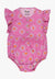 Wrangler CLOTHING-Infants Wrangler Baby Girls Sunflower Ruffle Sleeve Bodysuit