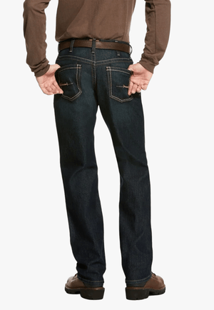 Ariat CLOTHING-Mens Jeans Ariat Mens Rebar M4 Stackable Durastretch Edge