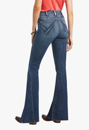 Ariat CLOTHING-Womens Jeans Ariat Womens REAL High Rise Kalani Extreme Flare Jean