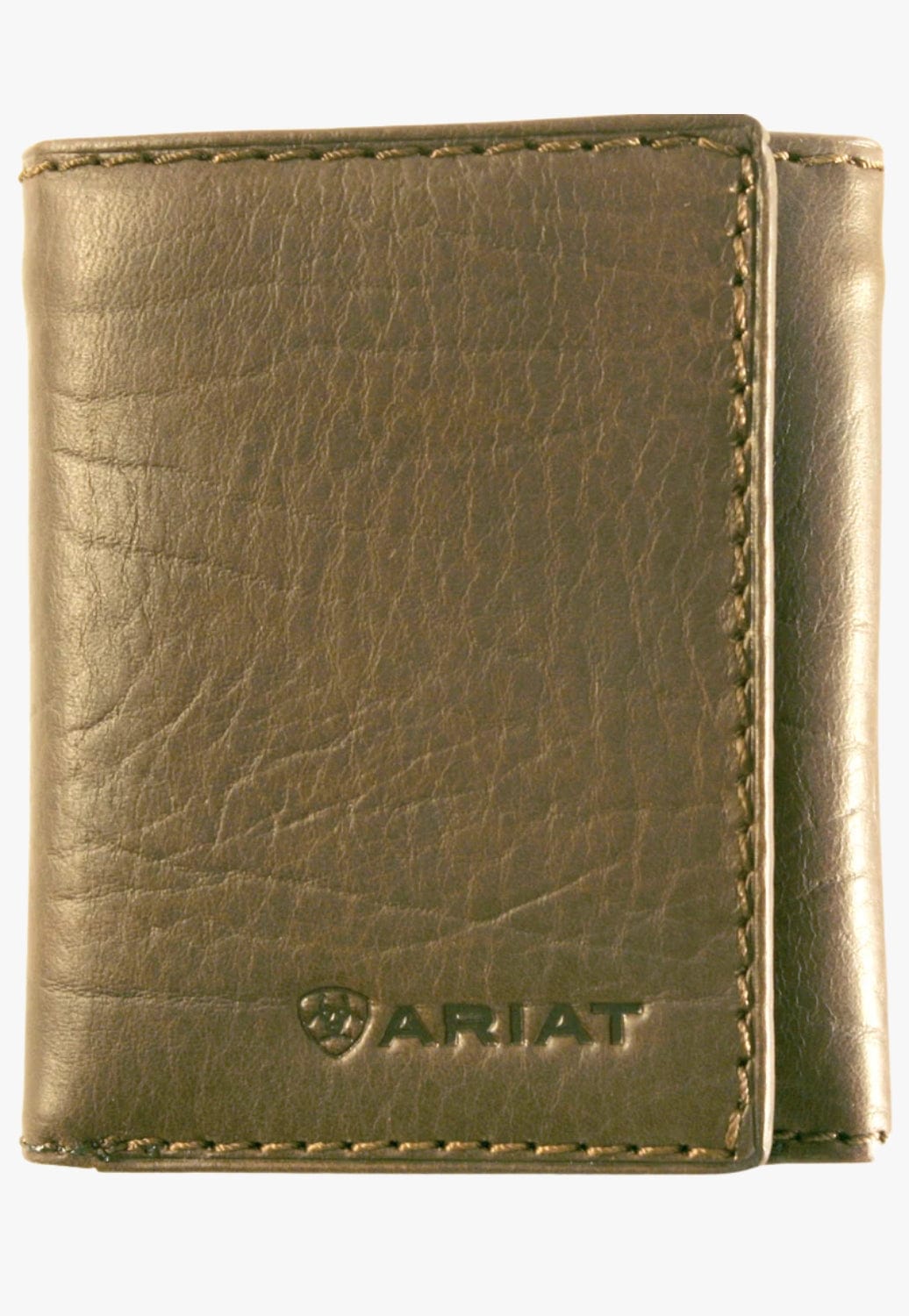 Ariat ACCESSORIES-Mens Wallets Dark Brown Ariat Mens Tri-Fold Wallet