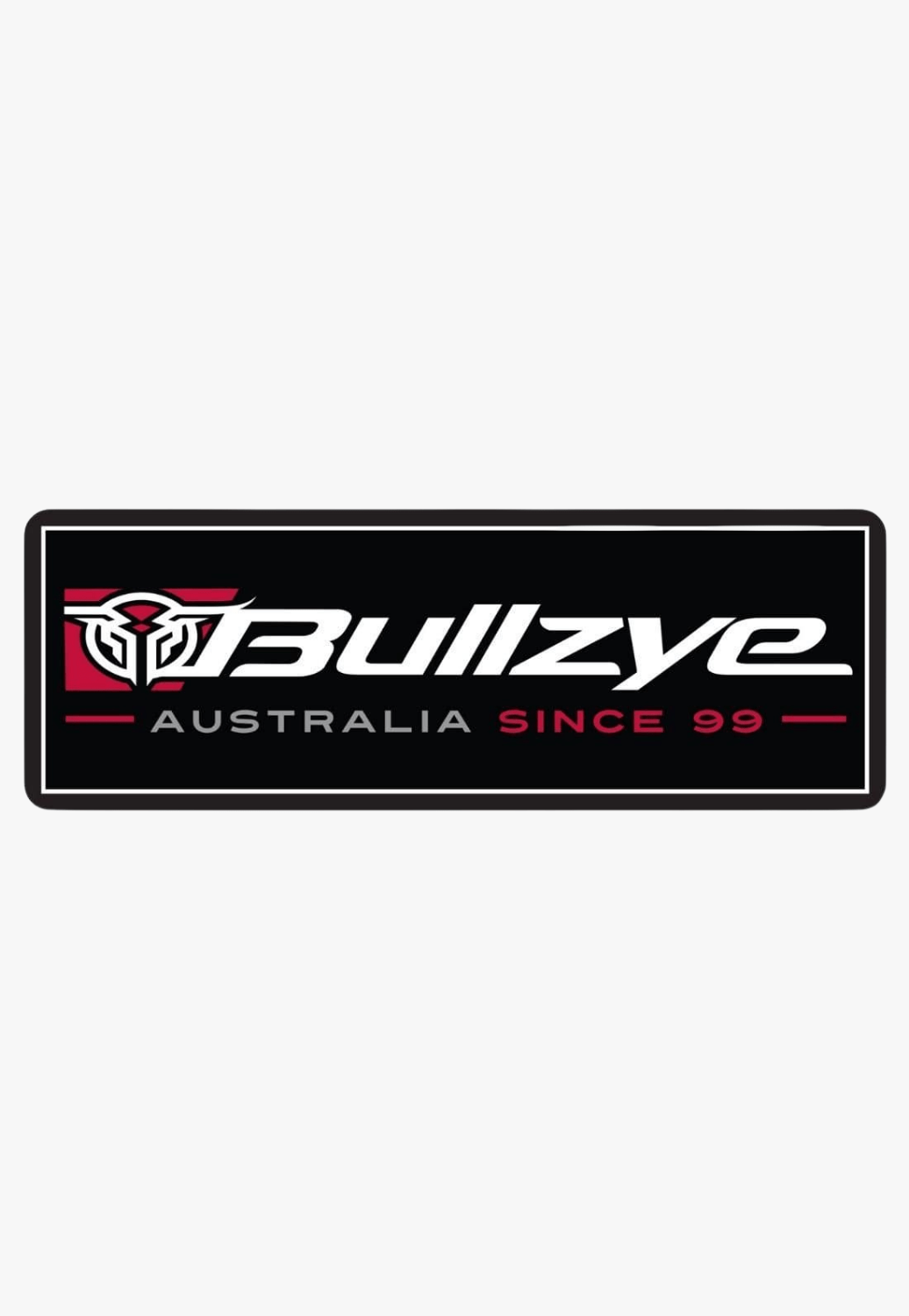 Bullzye ACCESSORIES-General Red Bullzye Metal Sign