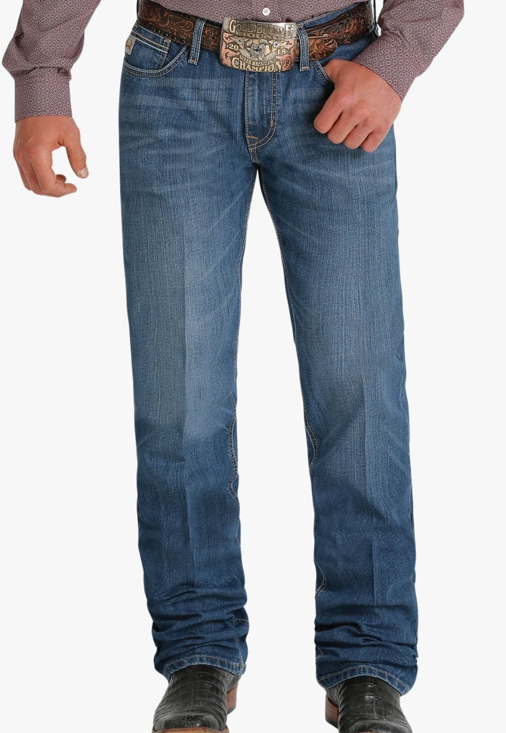Cinch CLOTHING-Mens Jeans Cinch Mens Jesse Straight Fit Jean