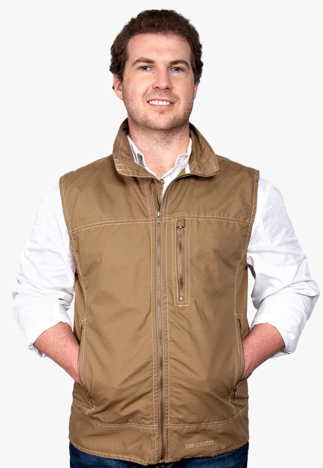 Just Country CLOTHING-Mens Vests Just Country Mens Joshua Vest