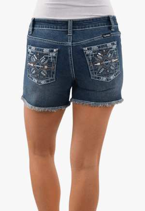 Pure Western CLOTHING-Womens Shorts Pure Western Womens Rochelle Short