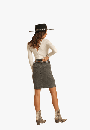 Rock and Roll CLOTHING-Womens Skirts Rock and Roll Womens High Rise Skirt