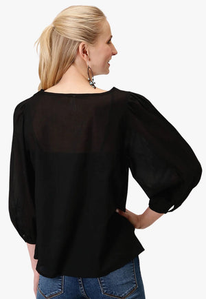 Roper CLOTHING-Womens Dress Tops / Shirts Roper Womens Five Star Collection Blouse