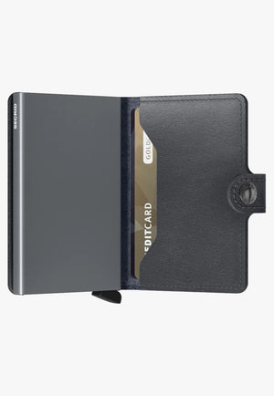 Secrid ACCESSORIES-Mens Wallets Original Grey Secrid Mini Wallet