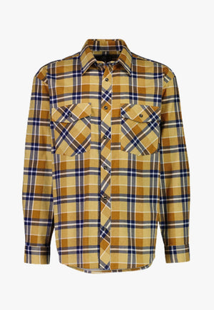 Swanndri CLOTHING-Mens Long Sleeve Shirts Swanndri Mens Egmont Open Front Flannelette Shirt Twin Pack
