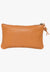 The Design Edge ACCESSORIES-Handbags Tan The Design Edge Toronto Small Cowhide Clutch
