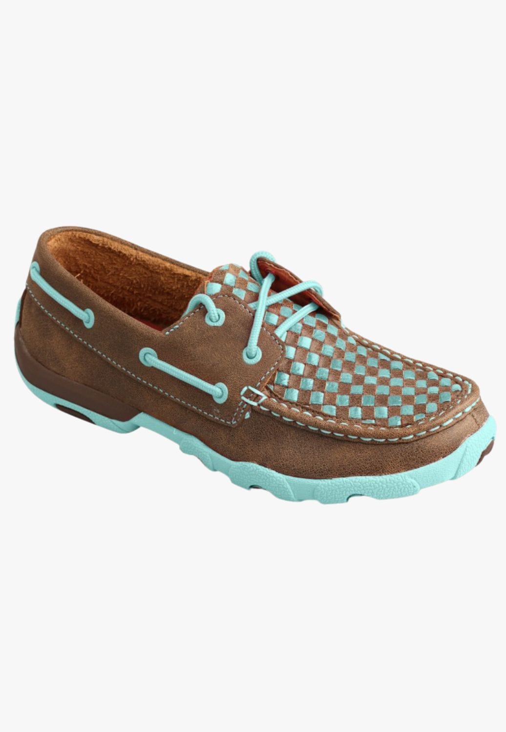 Twisted X FOOTWEAR - Womens Casual Twisted X Womens Weave Lace Up Moc