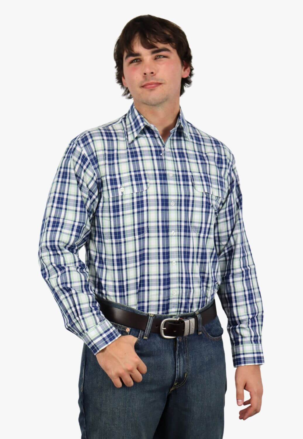 Bisley Mens Long Sleeve Shirt