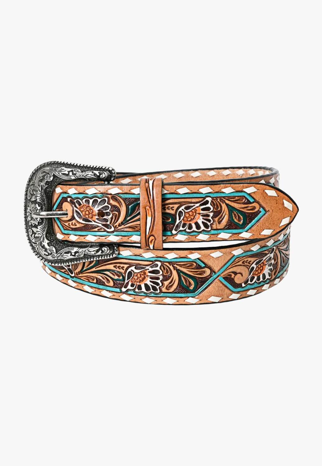 American Darling Womens Tooled Belt