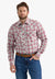 Wrangler Mens Retro Plaid Print Long Sleeve Shirt