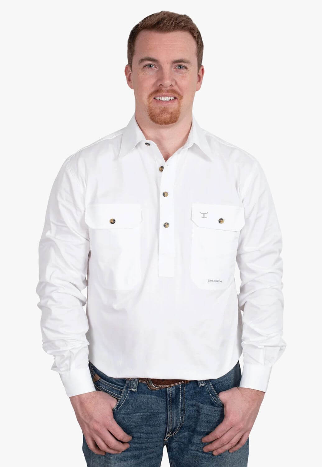 Just Country Mens Cameron Work Shirt JC10101