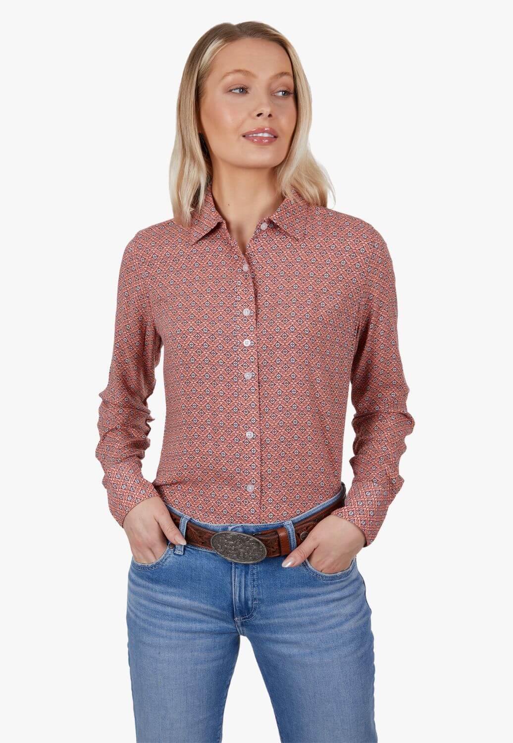 Wrangler Womens Libby Long Sleeve Shirt