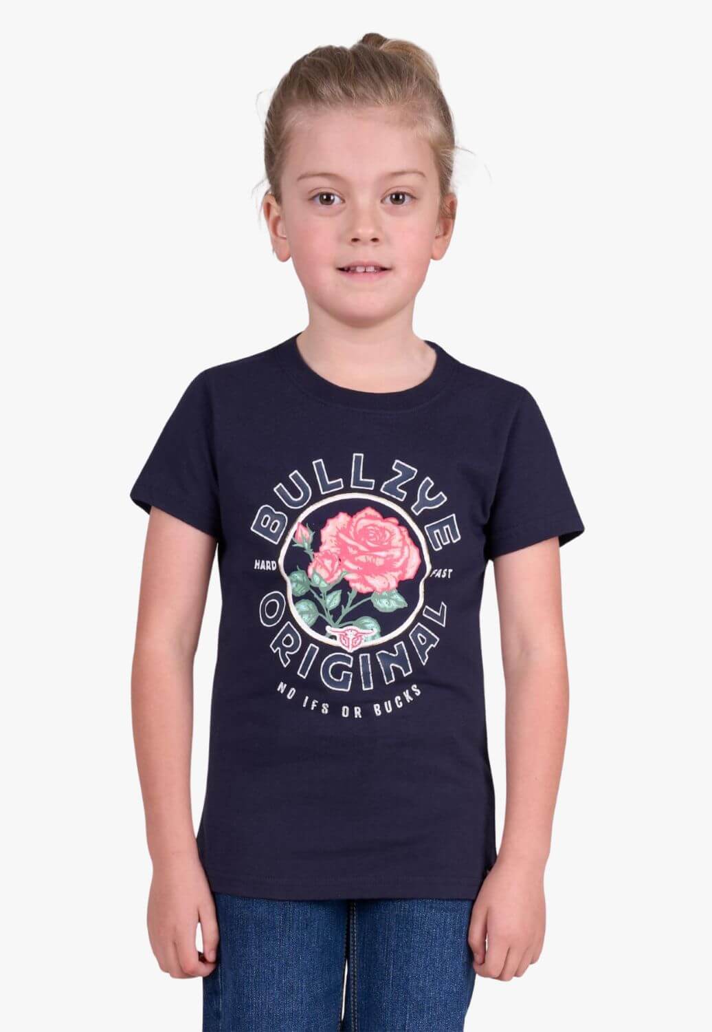 Bullzye Girls Rose T-Shirt