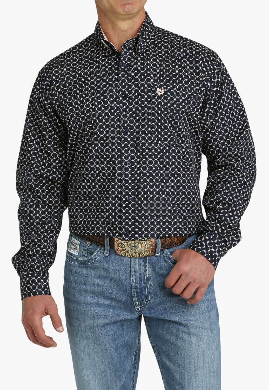 Cinch Mens Long Sleeve Shirt