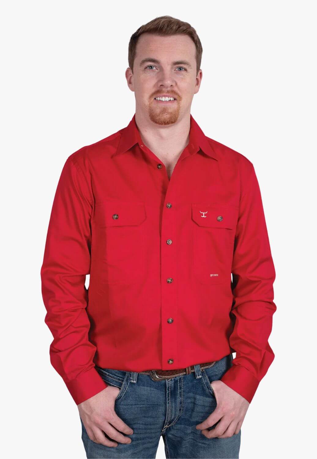 Just Country Mens Evan Work Shirt JC20202