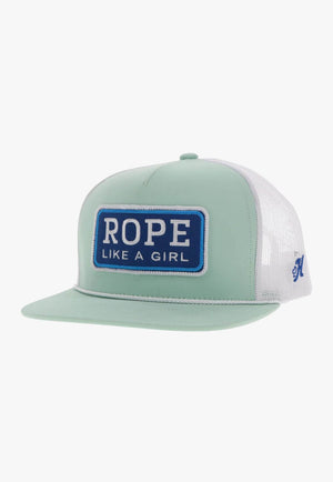 Hooey Womens Rope Like a Girl 5-Panel Trucker Cap