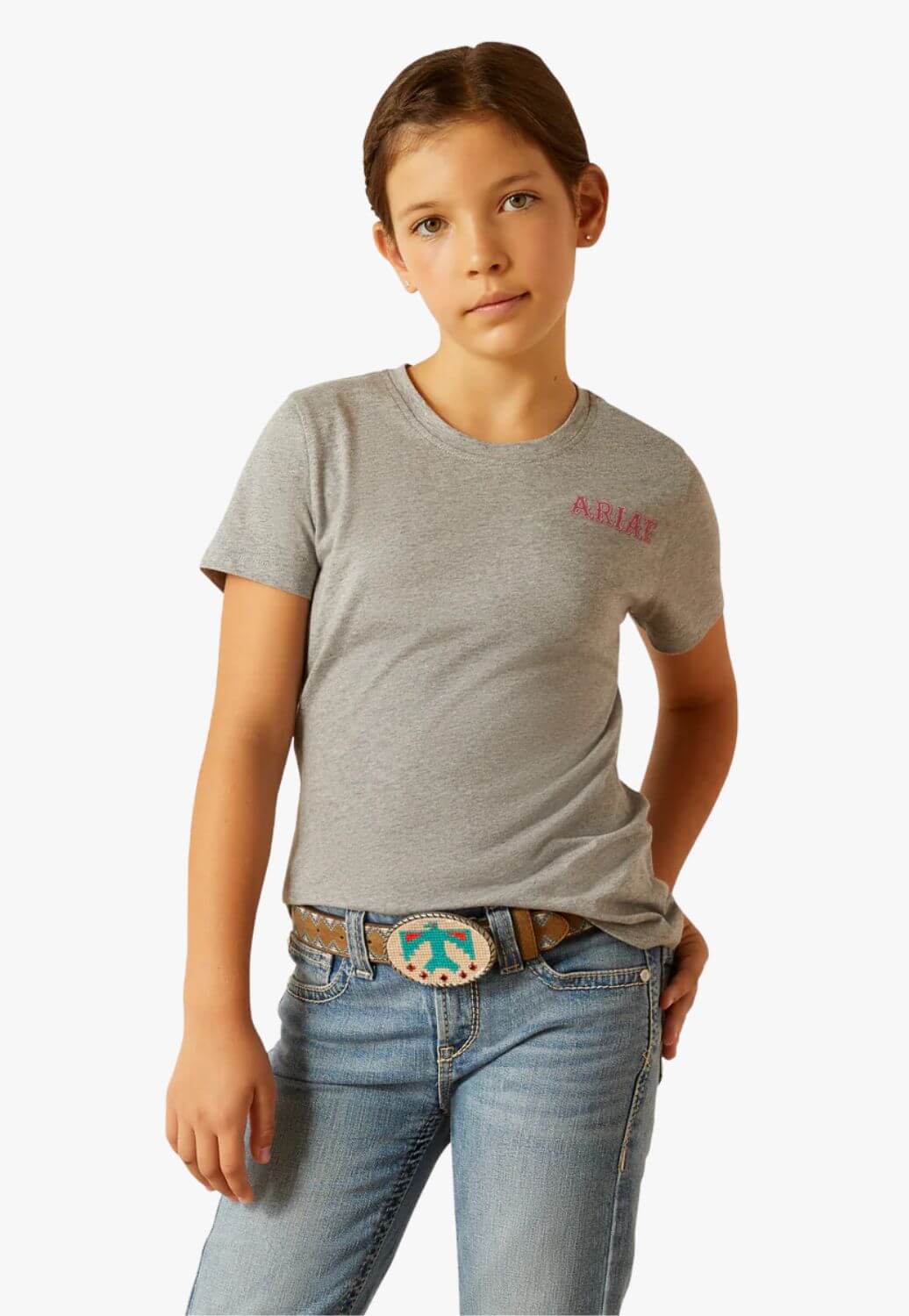 Ariat Girls Cactus Rose T-Shirt