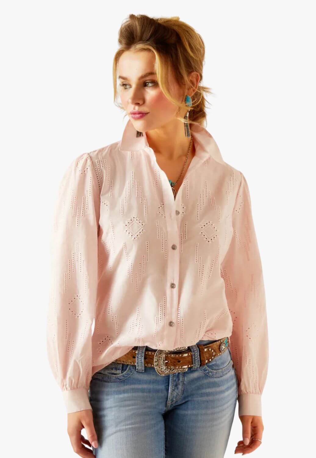 Ariat Womens Romantic Long Sleeve Shirt