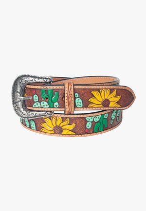 American Darling Womens Tooled Belt