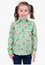 Hard Slog Kids Candy Half Button Long Sleeve Shirt