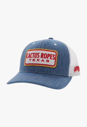 Hooey Mens Cactus Ropes 6-Panel Trucker Cap