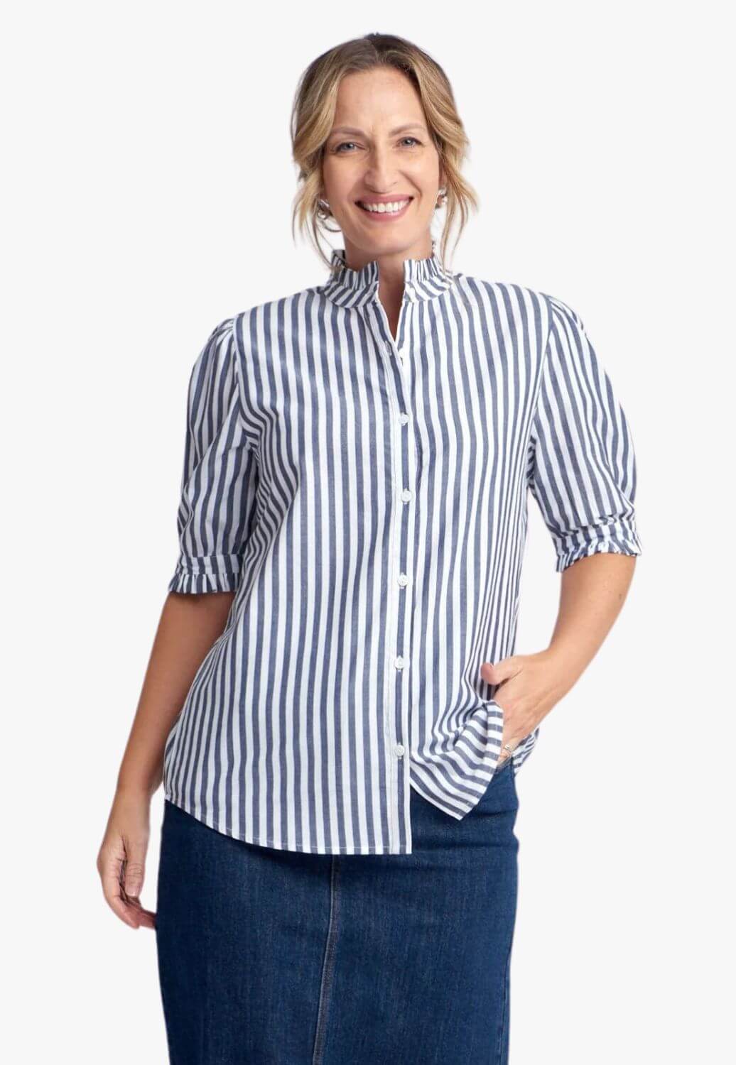 Goondiwindi Cotton Womens Stripe Shirt