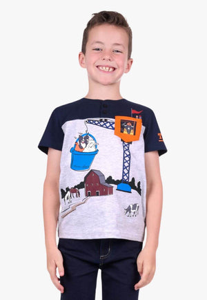 Thomas Cook Boys Riley Henley T-Shirt