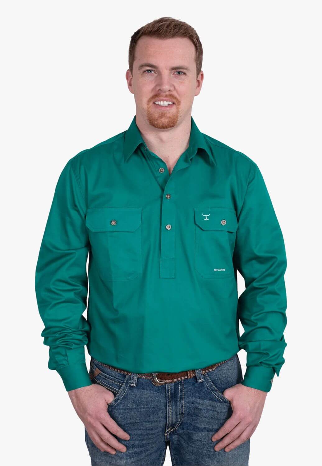 Just Country Mens Cameron Work Shirt JC10101