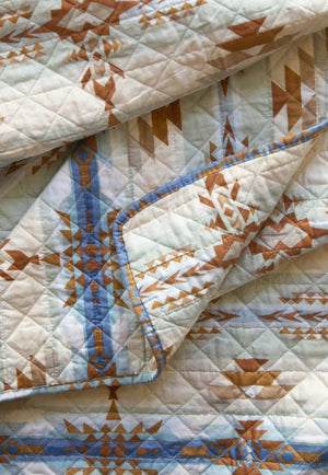 Carstens Stack Rock Southwestern Quilt Set - King