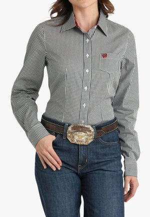 Cinch Womens Check Long Sleeve Shirt